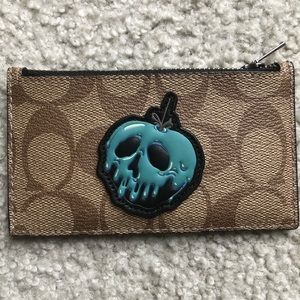 Coach X Disney poison Apple Card case wallet